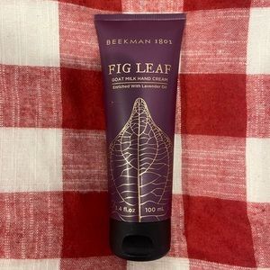 Beekman 1802 Fig Leaf Goat Milk Hand Cream 3.4 oz NEW